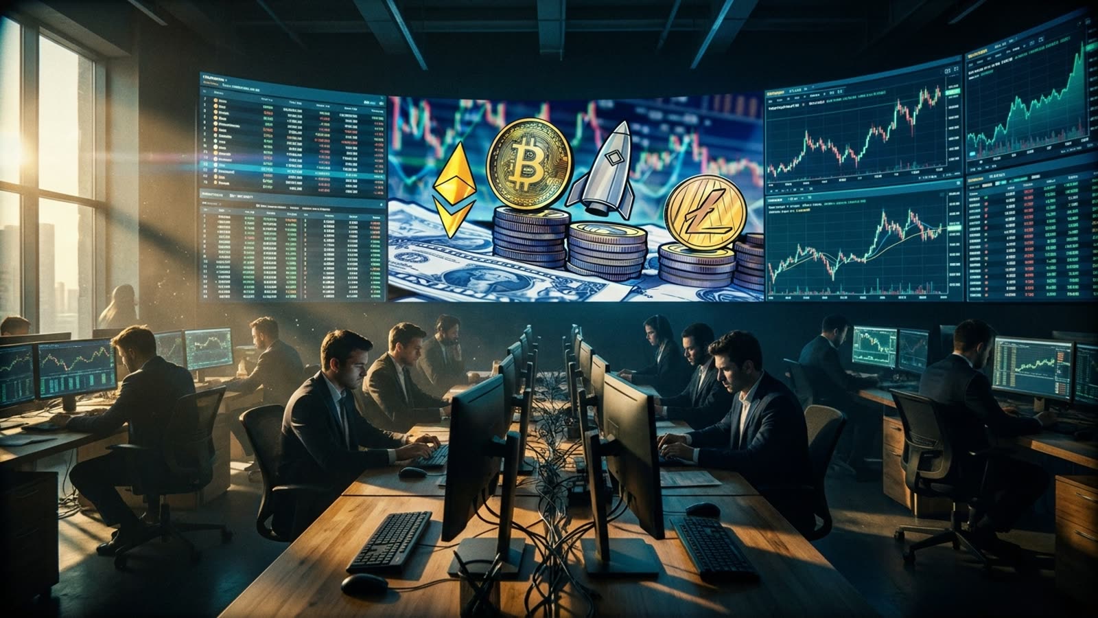 Bitcoin and Ethereum are going nowhere. The altcoin casino is back open.
