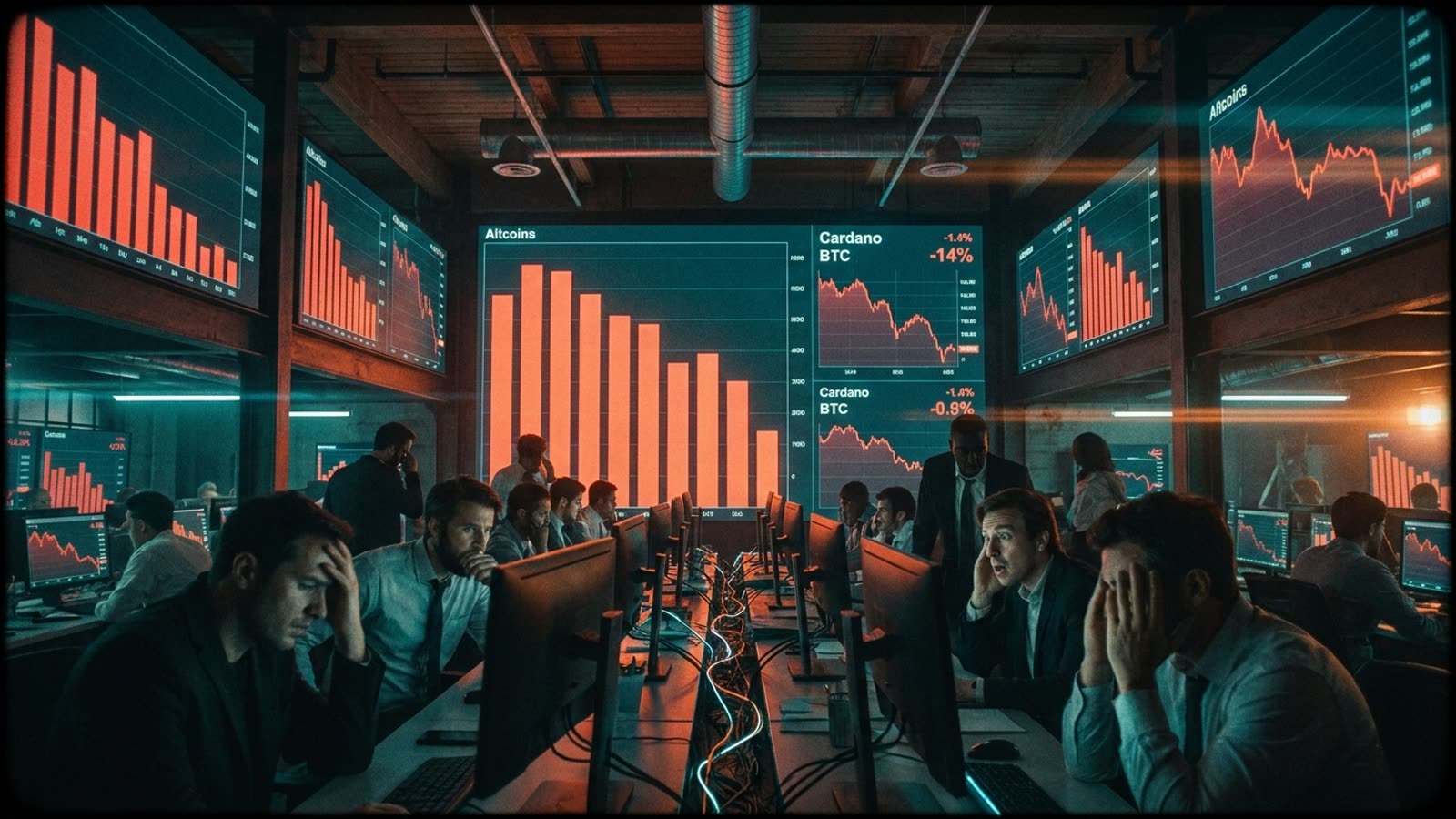 The altcoin massacre of June 2026 is separating believers from bagholders. Cardano's 14% single-day plunge is just the headline act.