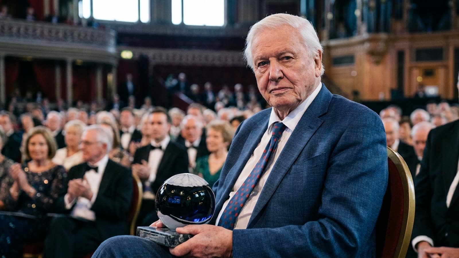 David Attenborough turns 100. The planet he spent a century documenting showed up to say thank you.
