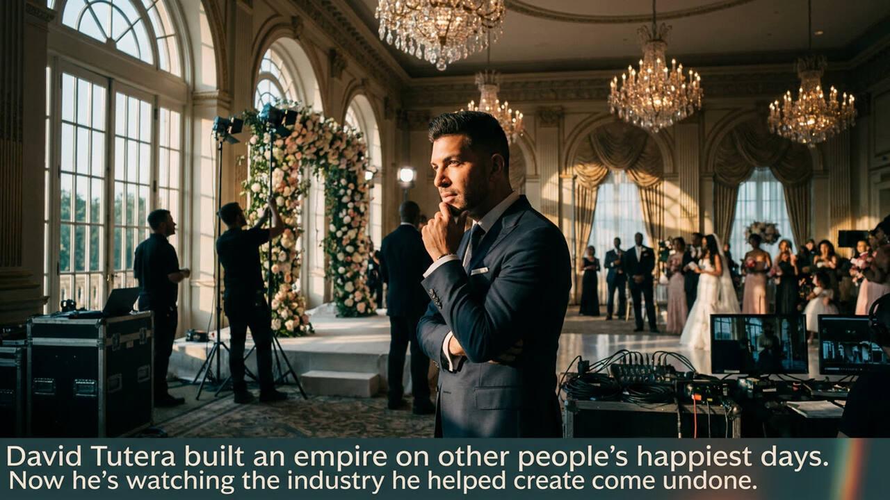 David Tutera built an empire on other people's happiest days. Now he's watching the industry he helped create come undone.