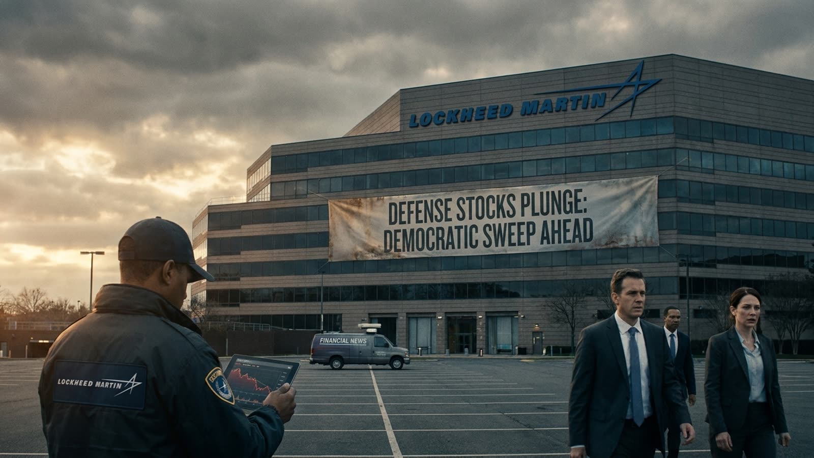 Defense stocks are pricing in a Democratic sweep. Wall Street thinks Trump's $500 billion military windfall is dead.