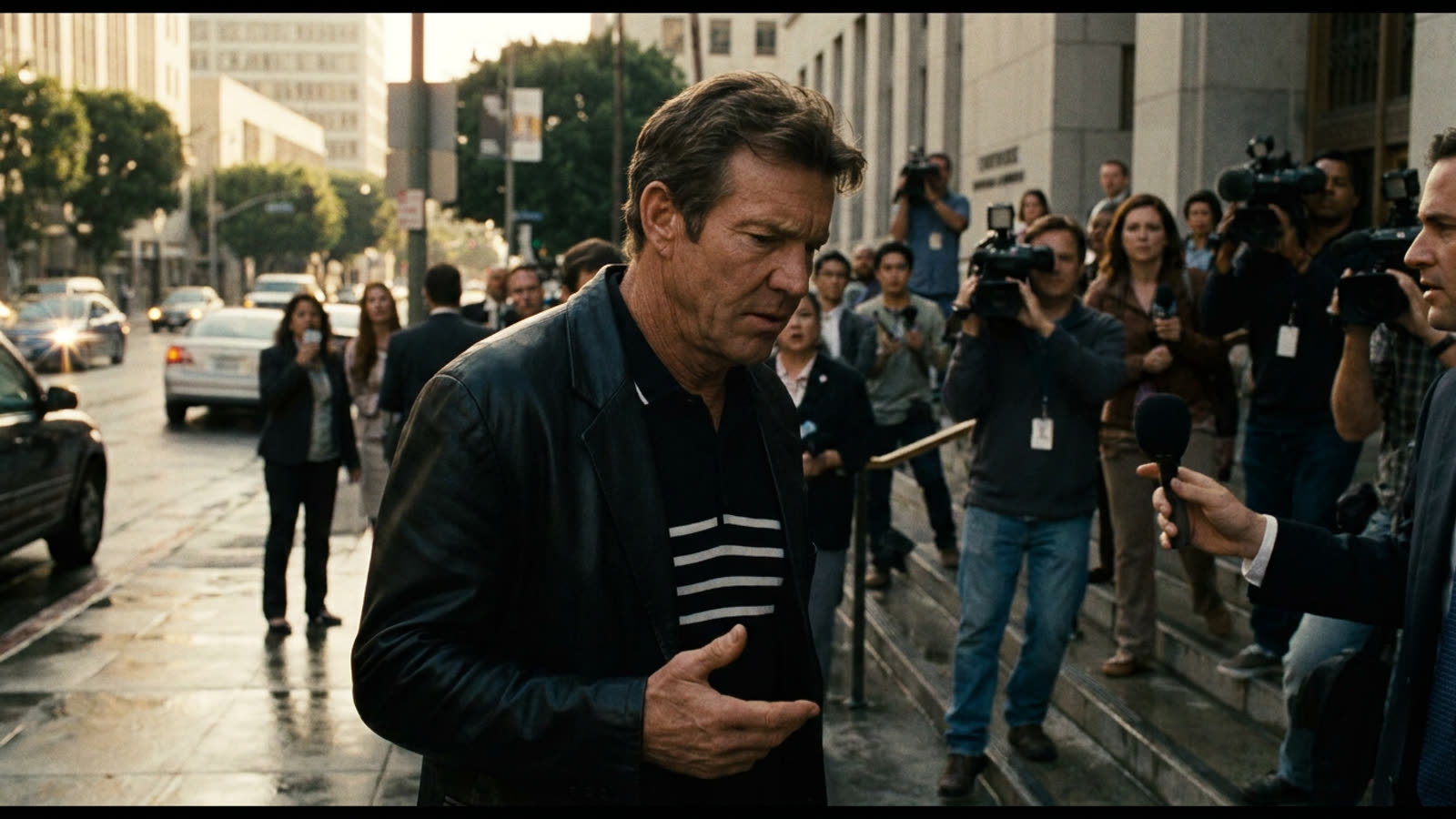 Dennis Quaid wants to stop paying child support. His twins are 17.