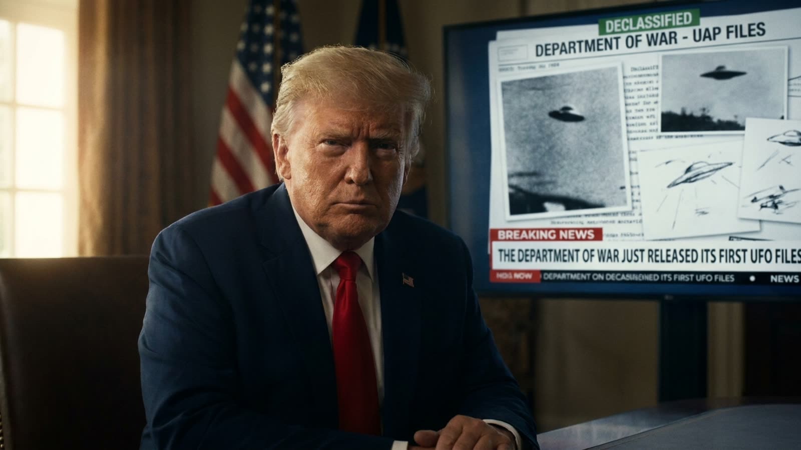 The Department of War Just Released Its First UFO Files, and Even Skeptics Are Reading Twice.