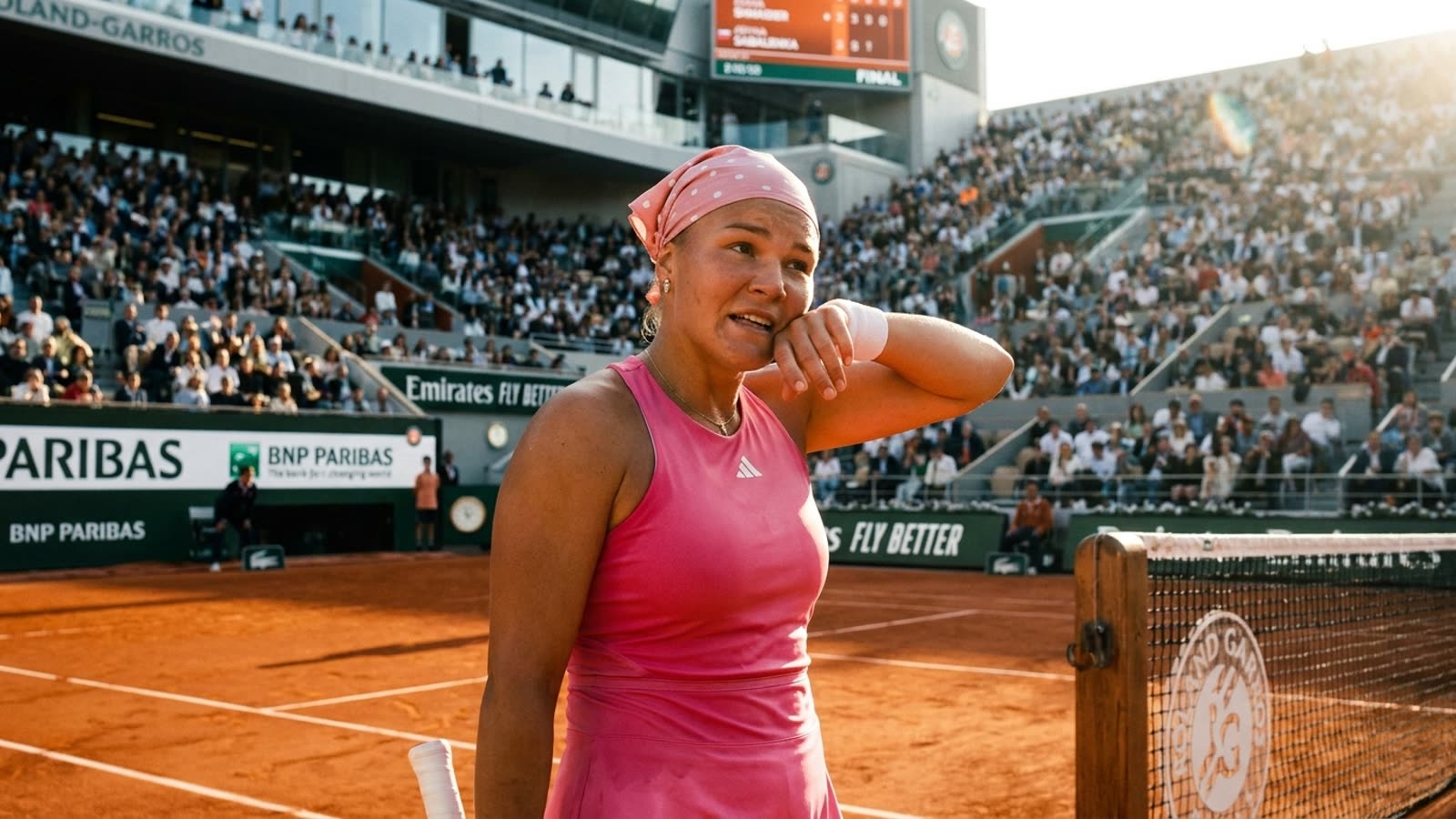 Diana Shnaider just ended Aryna Sabalenka's French Open. The world number one never saw it coming.