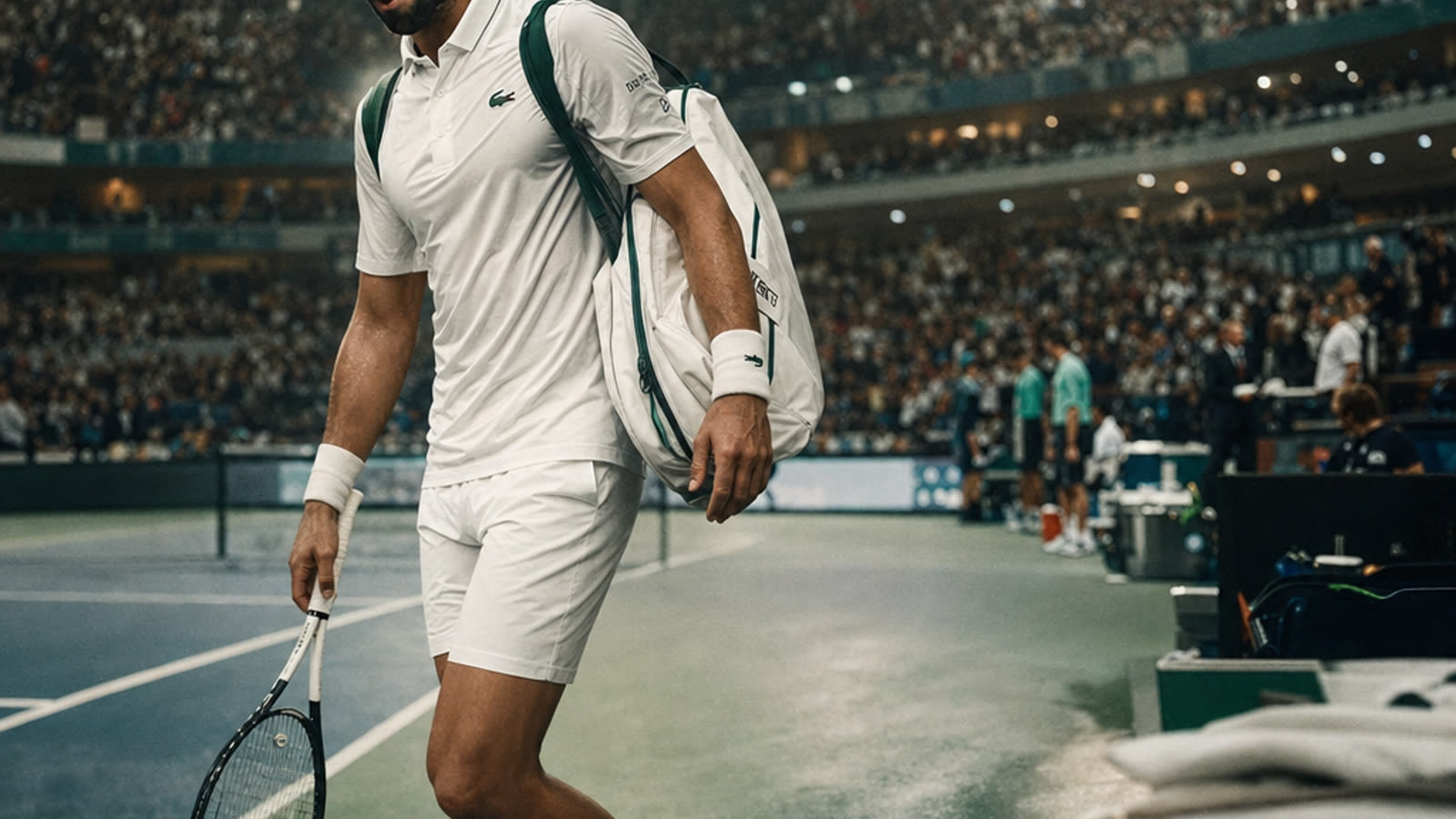 Novak Djokovic loses in the second round at Shanghai. The greatest of all time is now just another player in his forties.