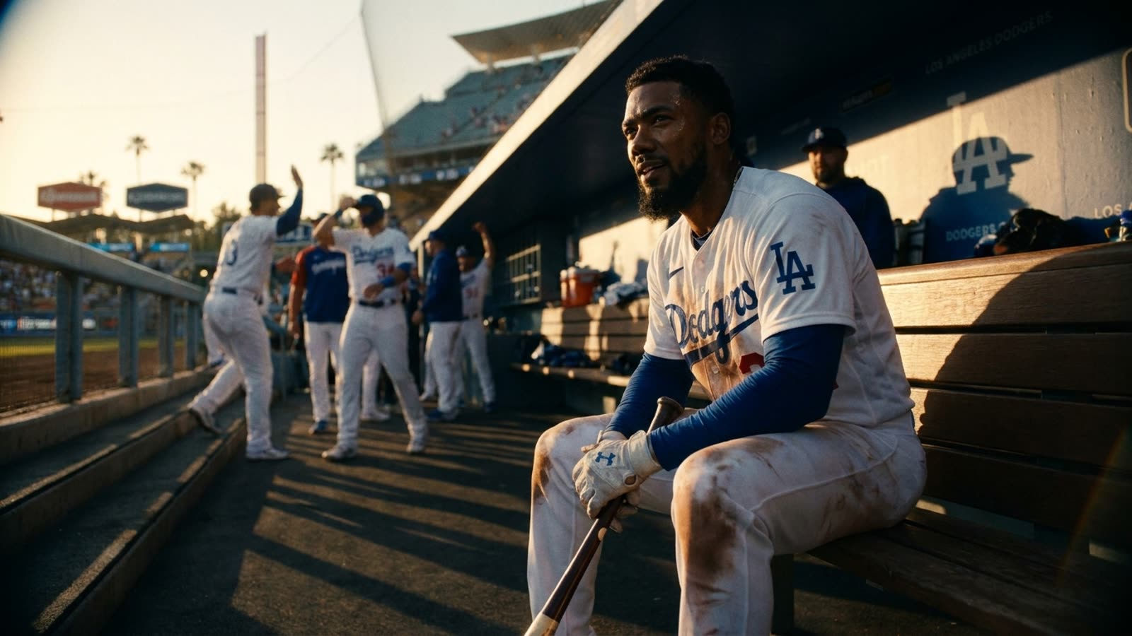Teoscar Hernández reminded Los Angeles why they paid him. Six RBIs will do that.