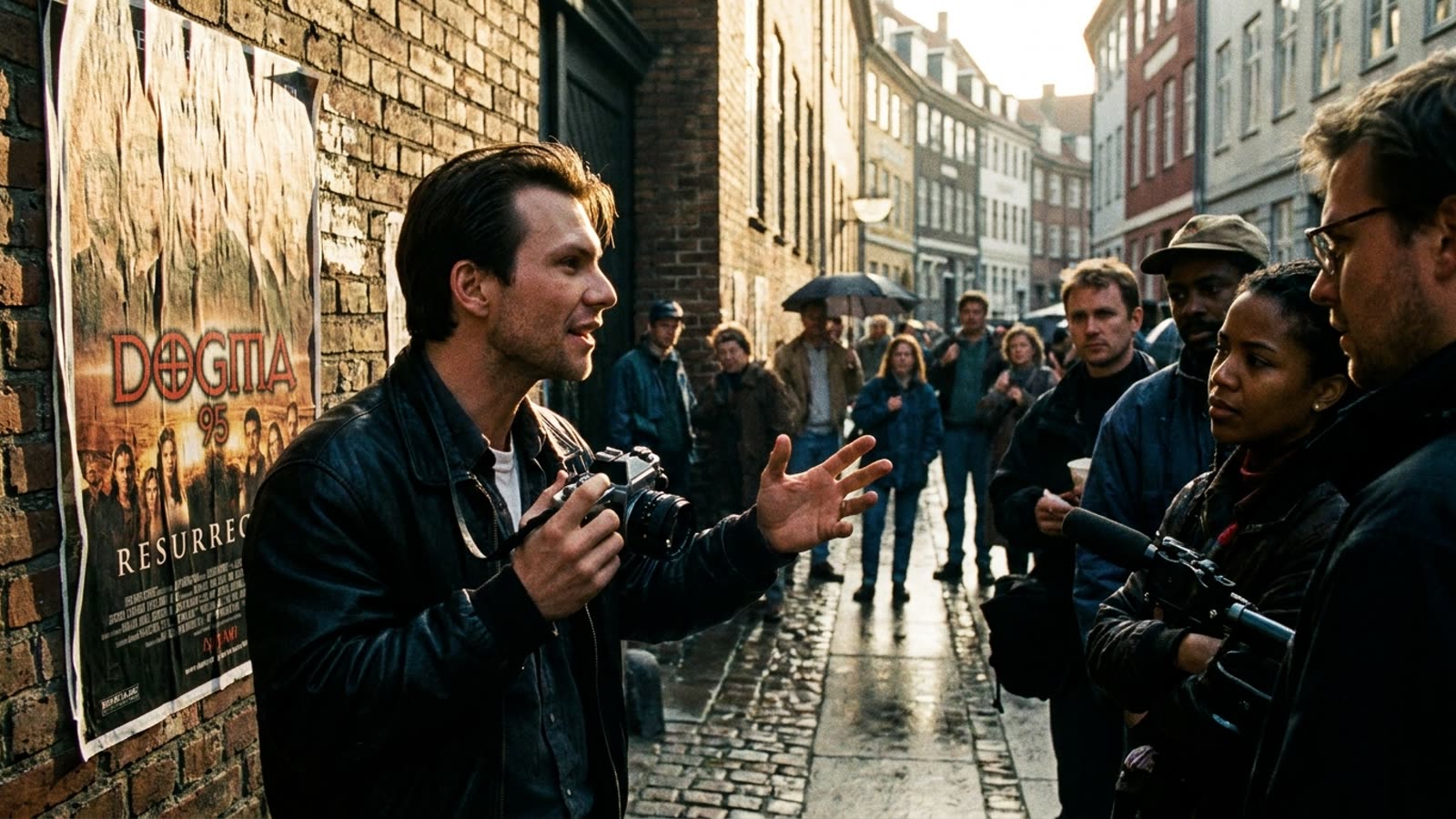 Dogma95 returns from the dead. Christian Slater is leading the resurrection.
