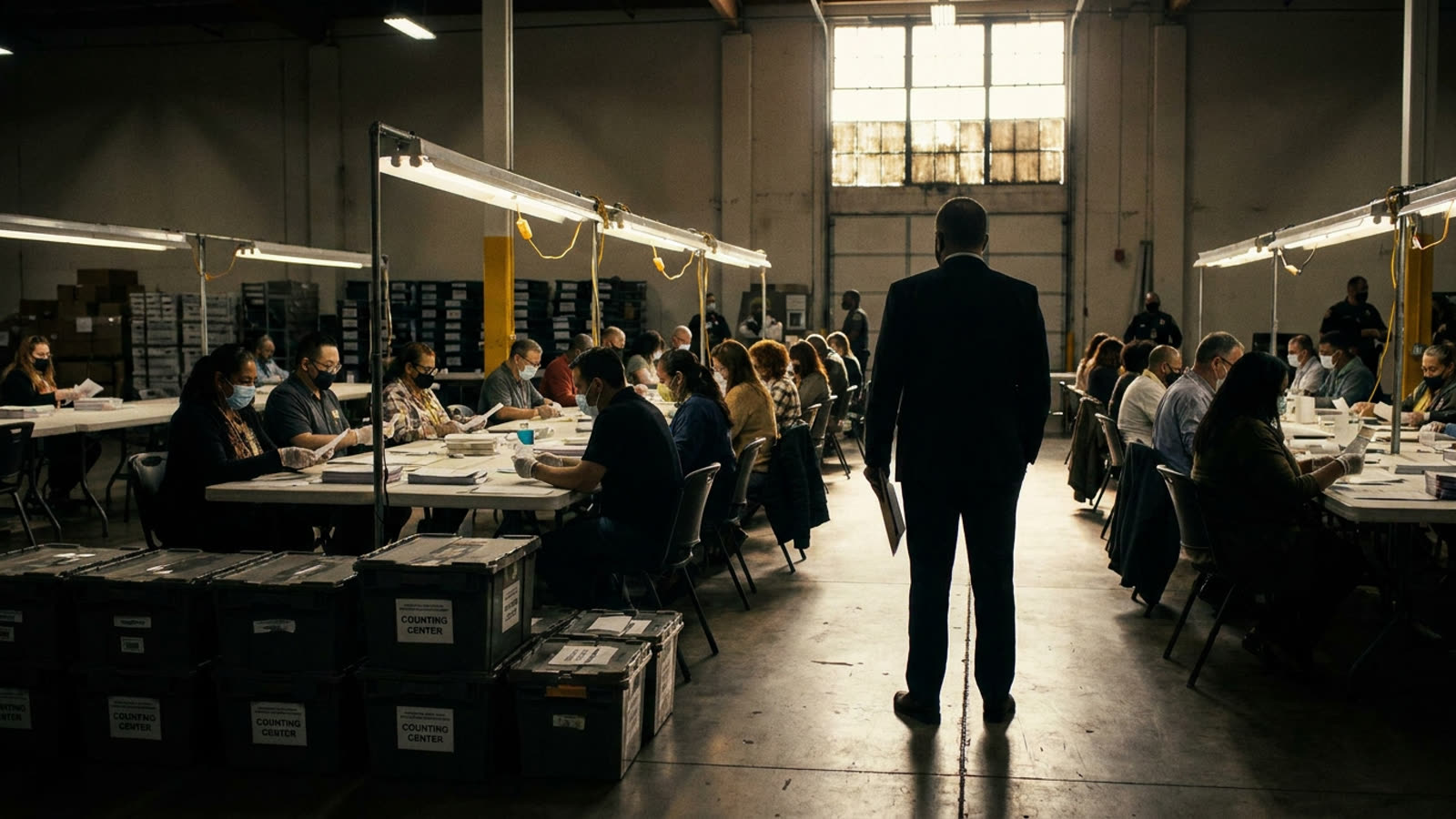 The Justice Department is watching Los Angeles count ballots. That's exactly what Trump wanted.