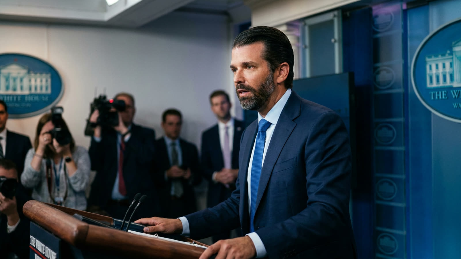 Donald Trump Jr. married Bettina Anderson on a private island. The ceremony was smaller than the dynasty, and that was the point.