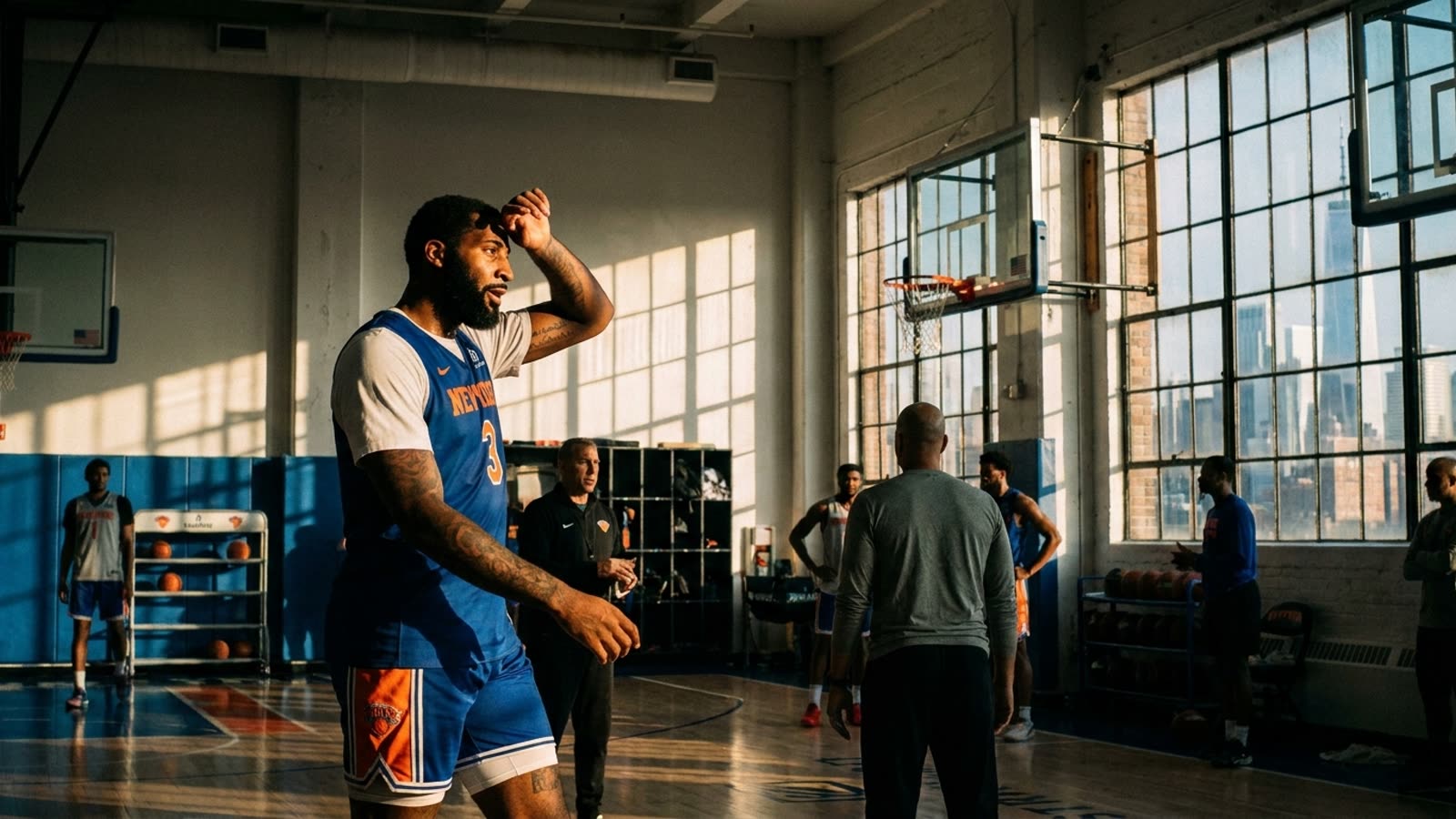The Knicks found their emergency center. Andre Drummond is nobody's first choice, but he might be exactly what they need.