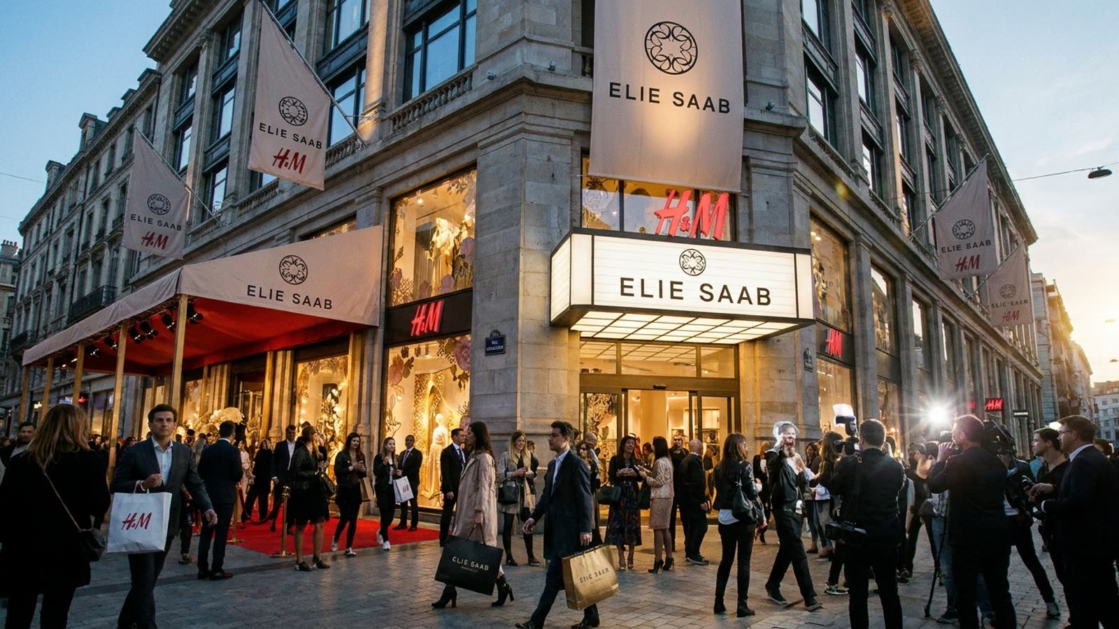 Elie Saab is coming to H&M. The red carpet's most reliable glamour factory finally meets fast fashion.