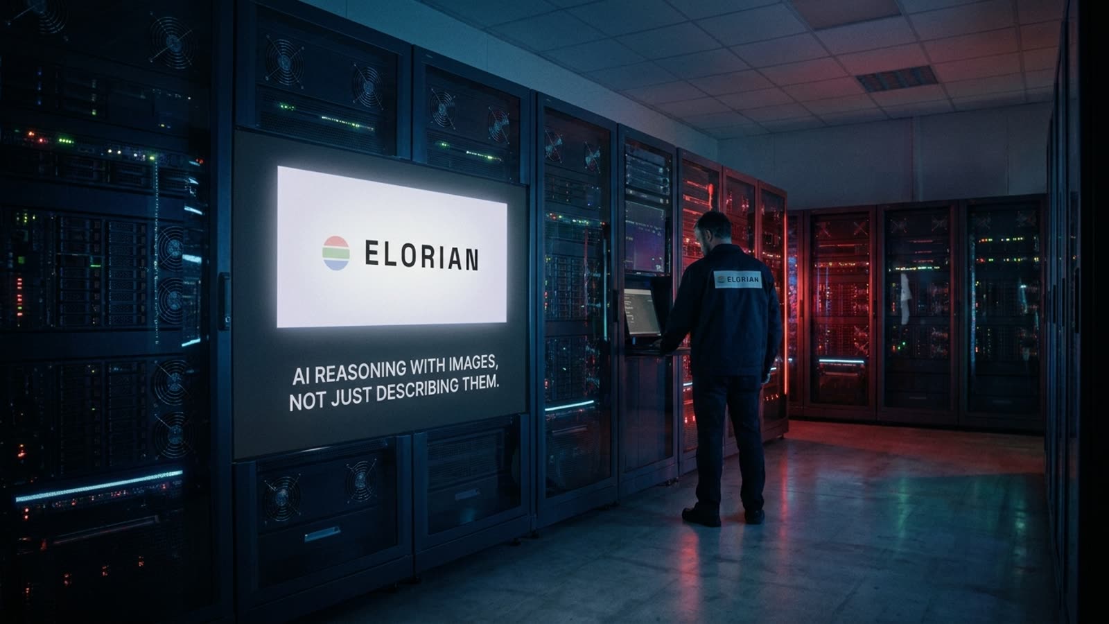 Elorian wants AI to reason with images, not just describe them. It's a subtle but crucial distinction.