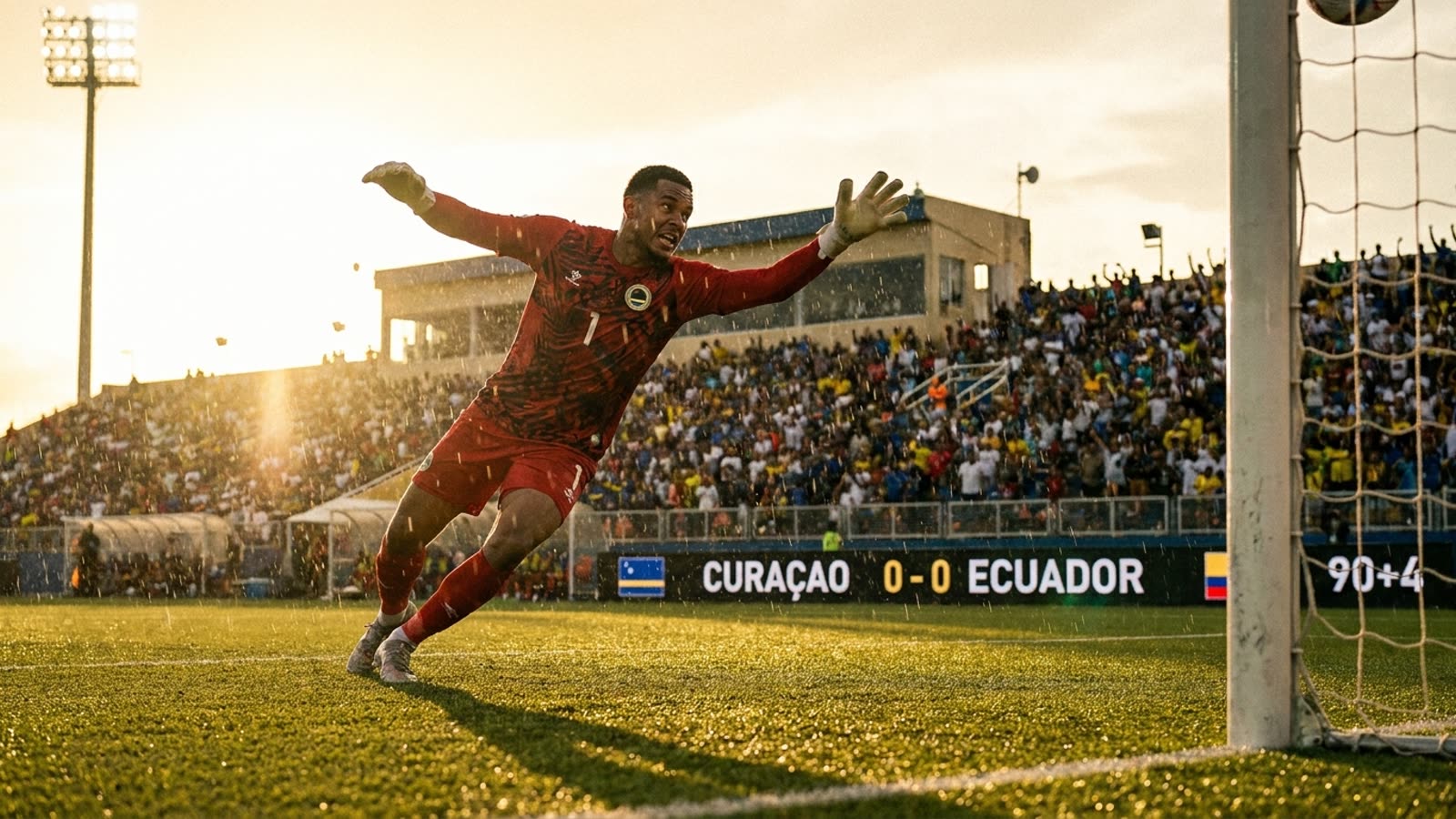 Fifteen saves and a nation's first point. Eloy Room just gave Curaçao its World Cup moment.