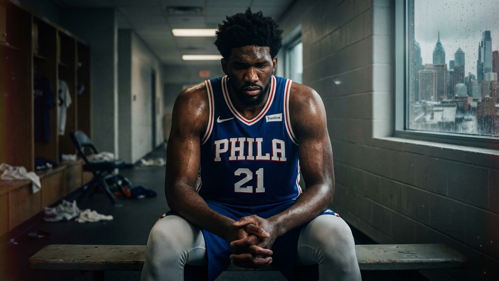 Joel Embiid came back. It wasn't enough. The Knicks are one win from ending Philadelphia's season.