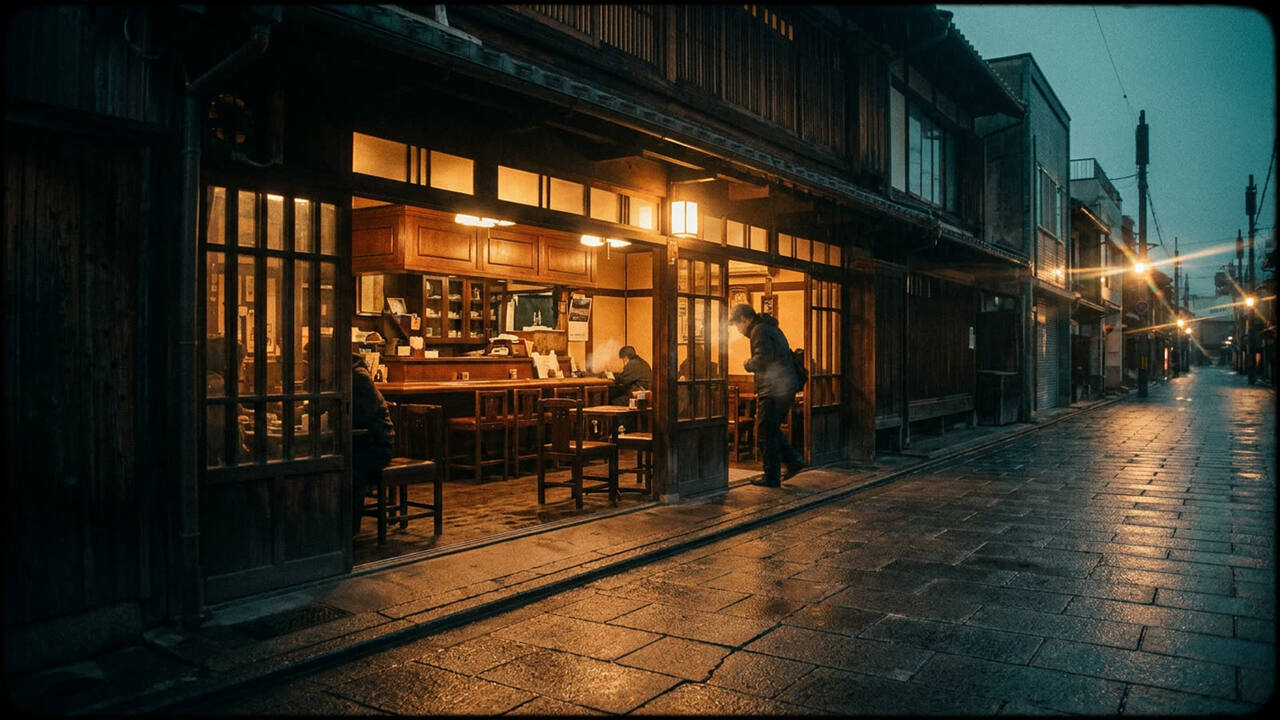 The Japanese kissaten refuses to die. In an age of algorithmic optimization, that's precisely the point.