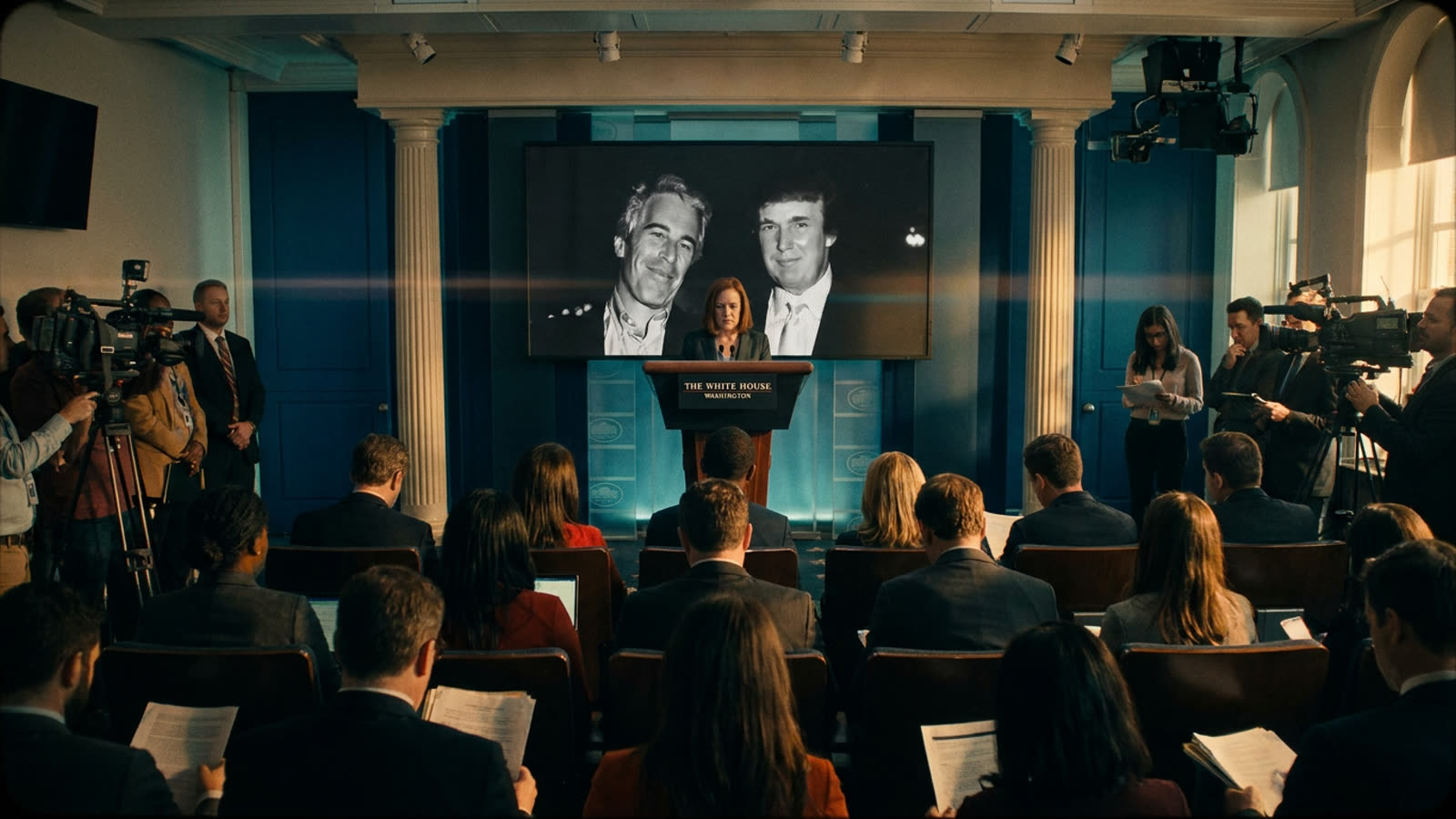 The Epstein files are back, and the White House is panicking. Some secrets refuse to stay buried.