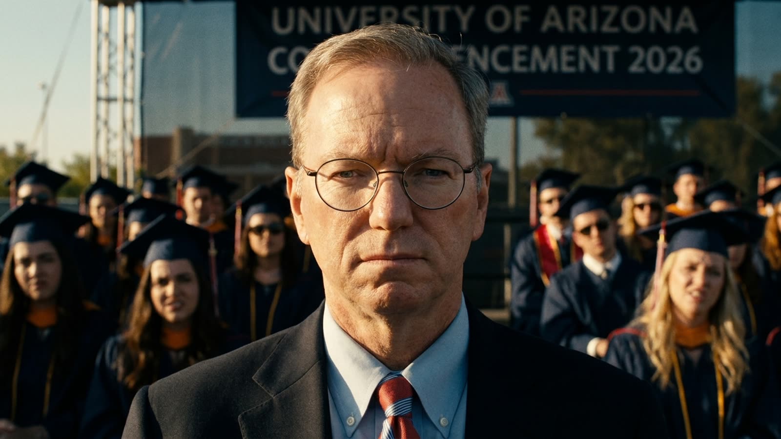 Eric Schmidt got booed off the stage for cheerleading AI. The graduating class of 2026 has heard enough.