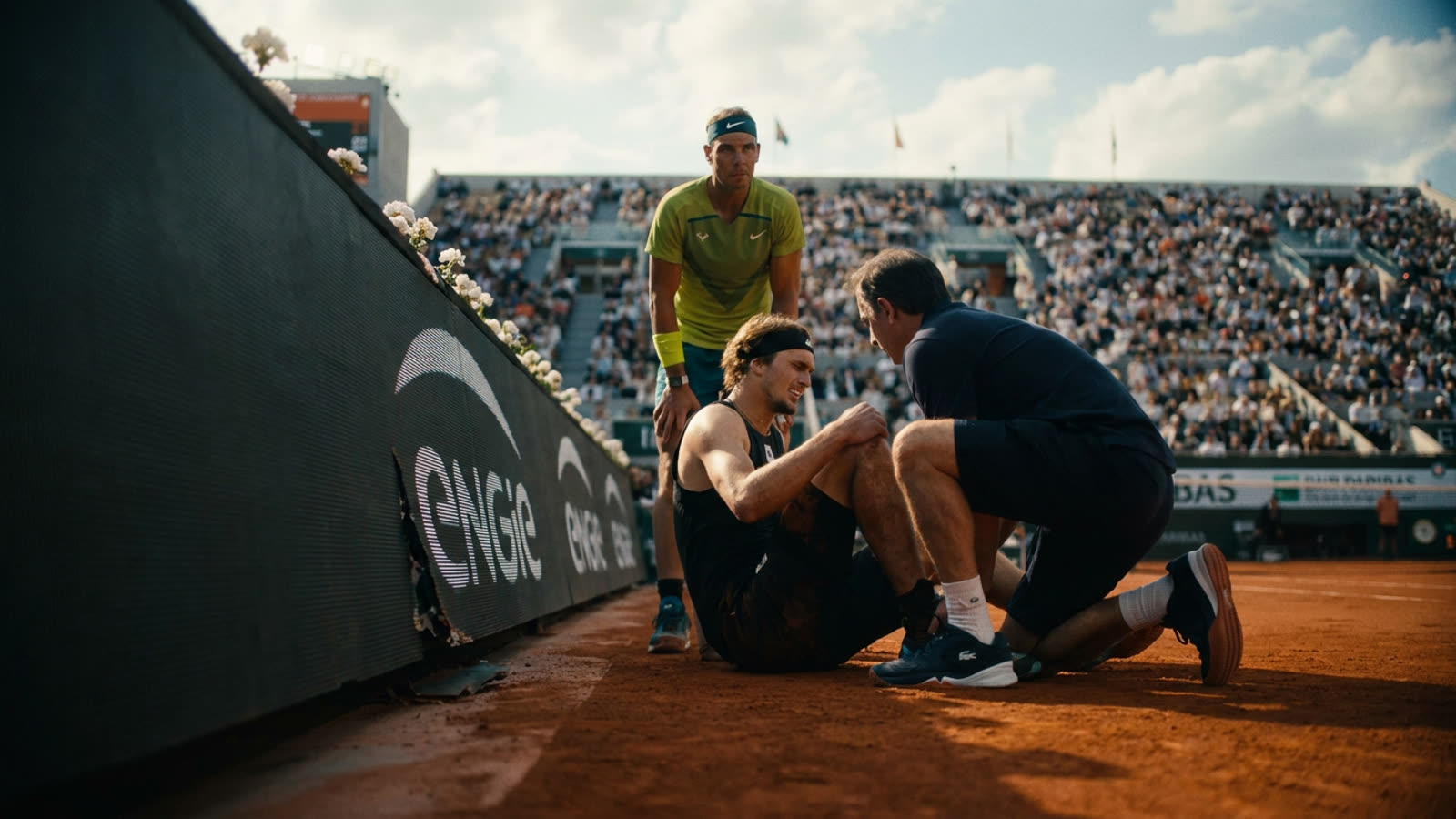 The French Open's advertising boards are injuring players. Roland Garros has a facilities problem it can no longer ignore.