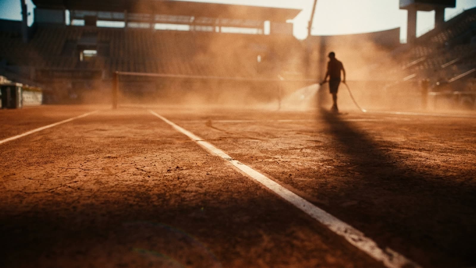 Roland Garros is baking. The clay is playing like hardcourt.