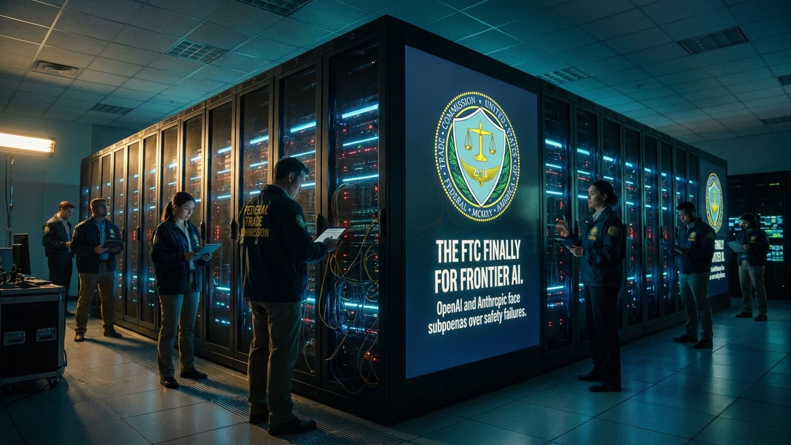 The FTC finally comes for frontier AI. OpenAI and Anthropic face subpoenas over safety failures.