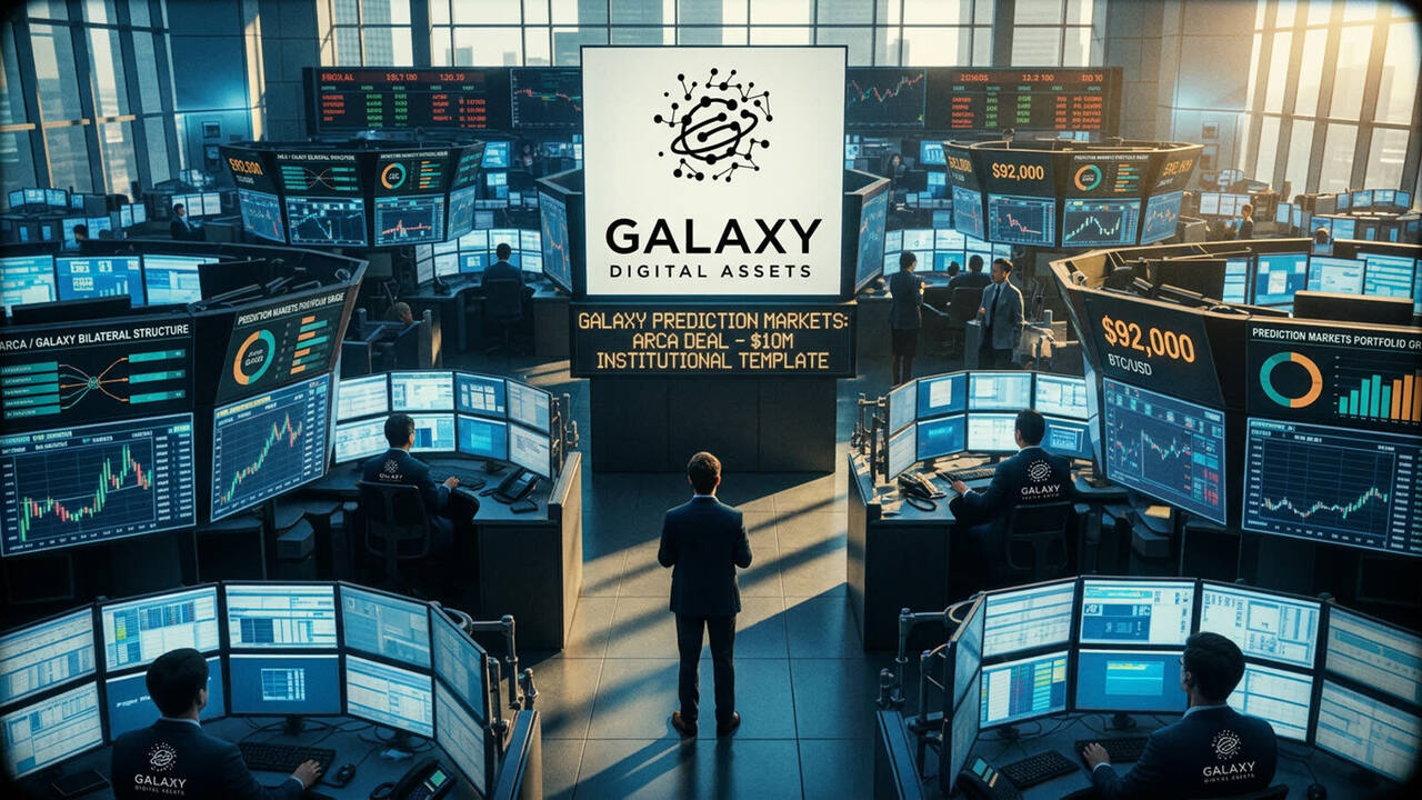 Galaxy just made prediction markets an institutional asset class. The $10 million Arca trade is a template, not an outlier.