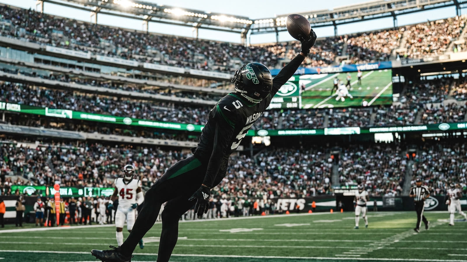 The Knicks' Finals run is doing something Jets money never could. It's making New York football players believe again.