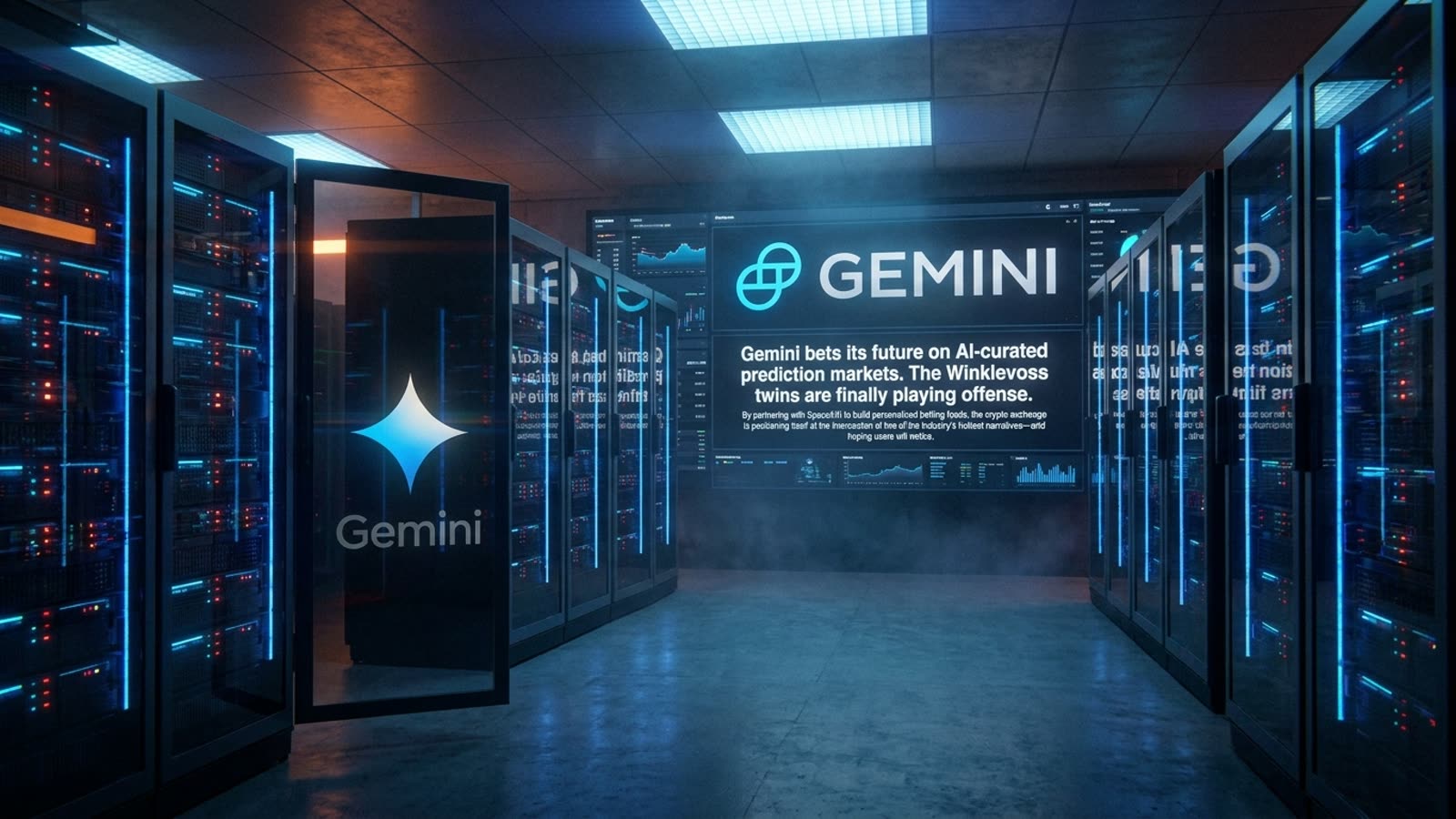 Gemini bets its future on AI-curated prediction markets. The Winklevoss twins are finally playing offense.