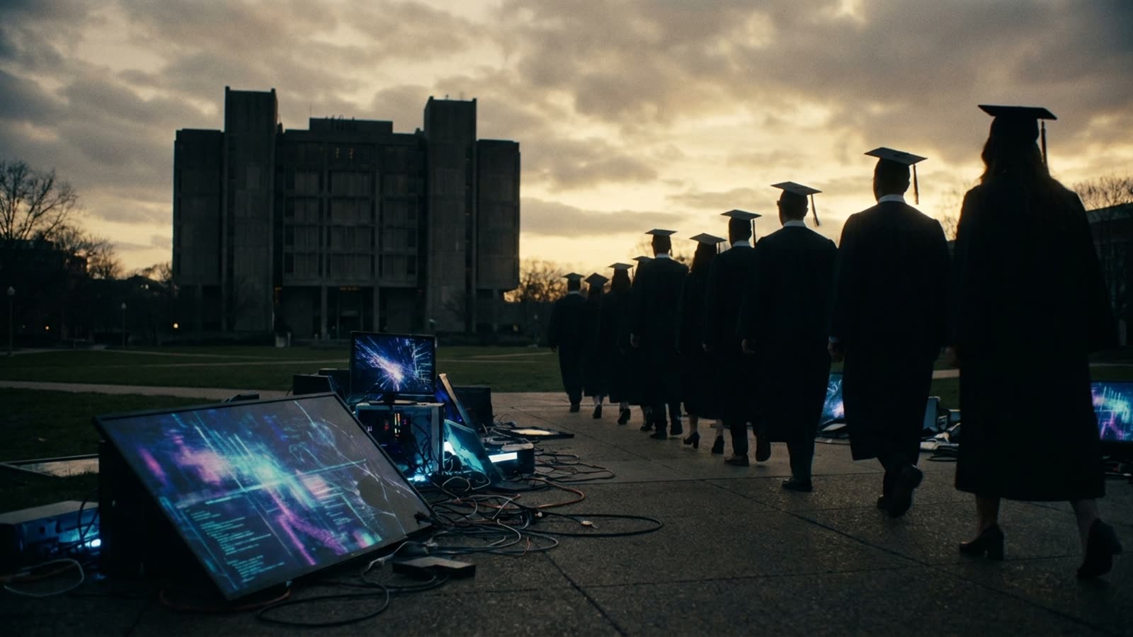 The generation that was supposed to embrace AI has turned against it. Commencement season reveals a surprising generational revolt.