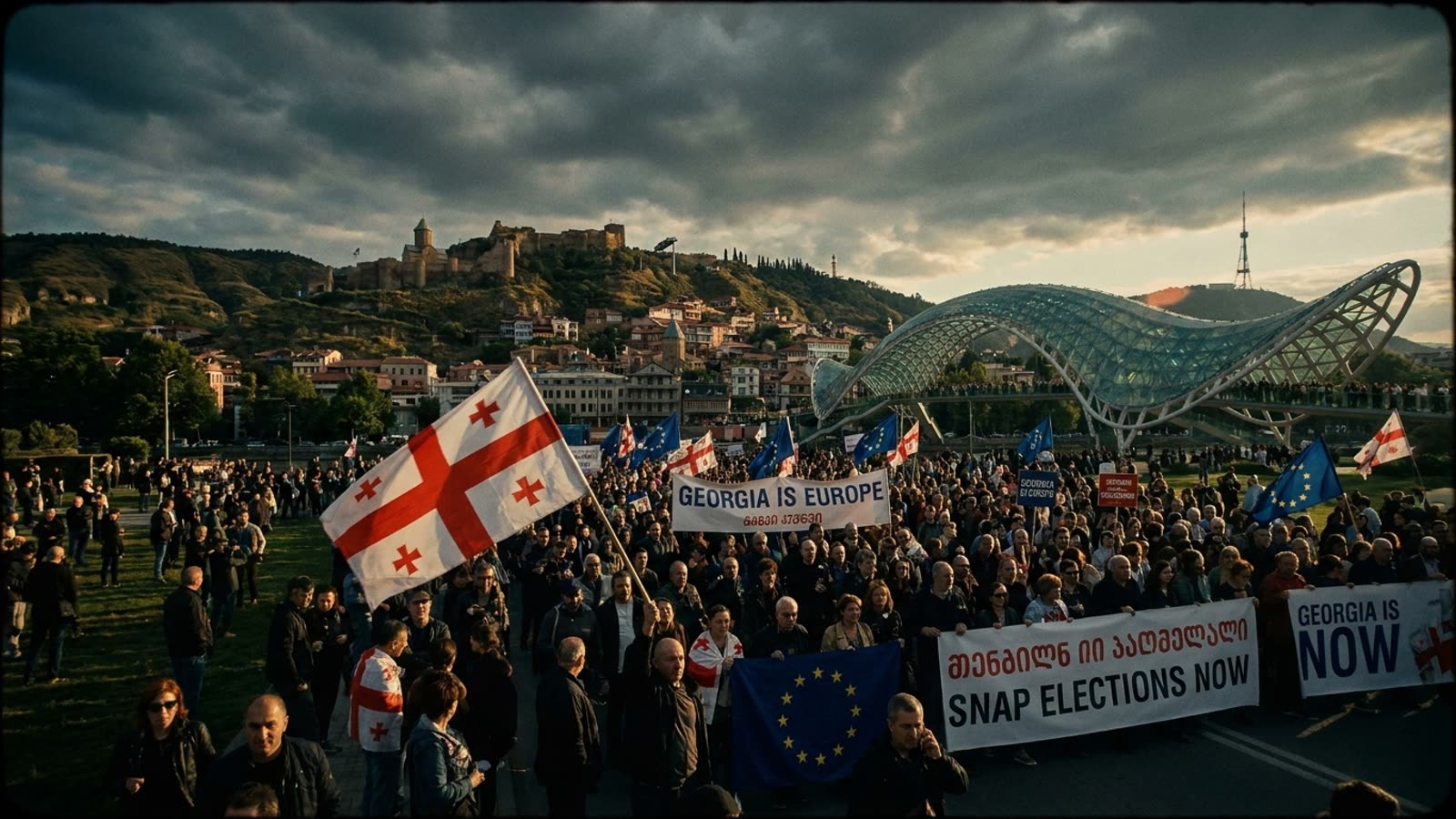 Georgia's students are forcing the question Europe keeps dodging. How long can Tbilisi's ruling party hold the line?