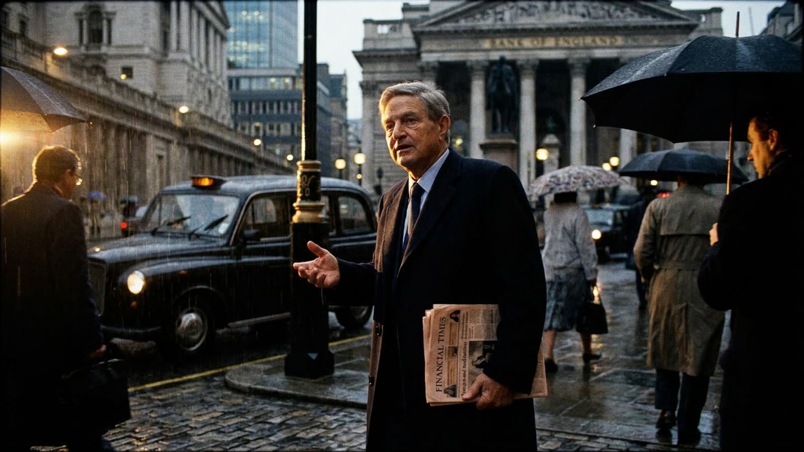 The mechanics of breaking a currency peg. Why George Soros could humble the Bank of England.