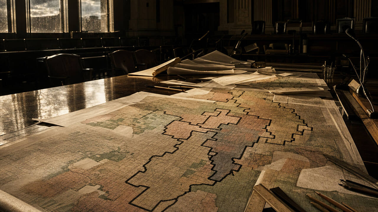 The Art of Drawing Lines. How gerrymandering became America's most durable electoral cheat code.