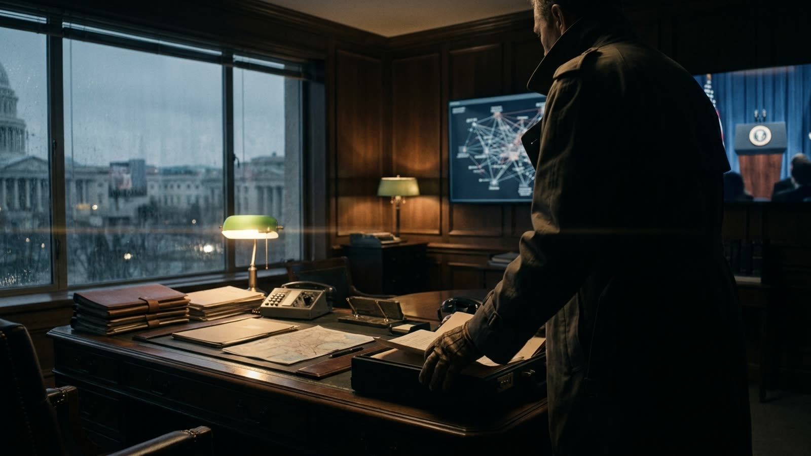 The shadow cabinet. How intelligence agencies quietly steer the decisions that elected leaders announce.