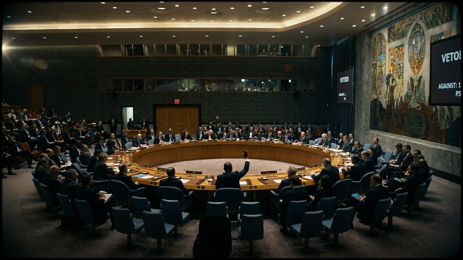 The veto that stops the world. How five nations built themselves a permanent off-switch for international action.