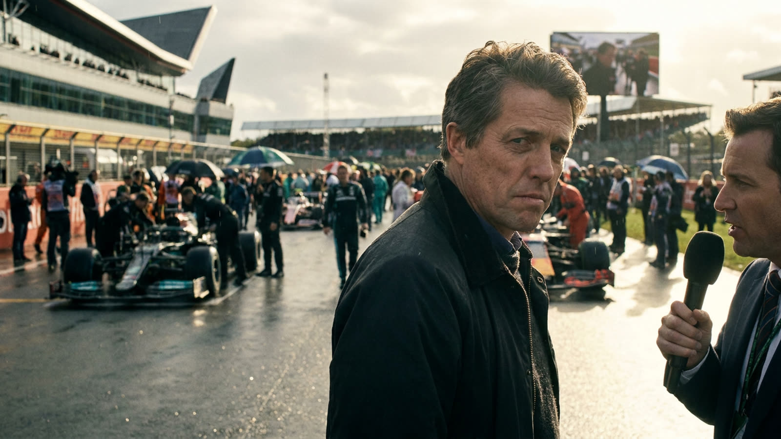 Hugh Grant's Formula One grid walk snub is the most British thing to happen this summer. The actor's disdain for promotional small talk reveals an older code of celebrity conduct.