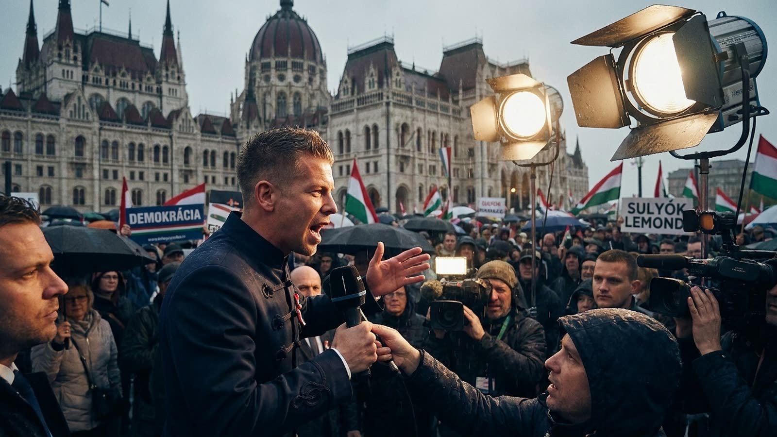 Hungary's opposition leader threatens legal war against President Sulyok. The country's democratic crisis enters a new phase.