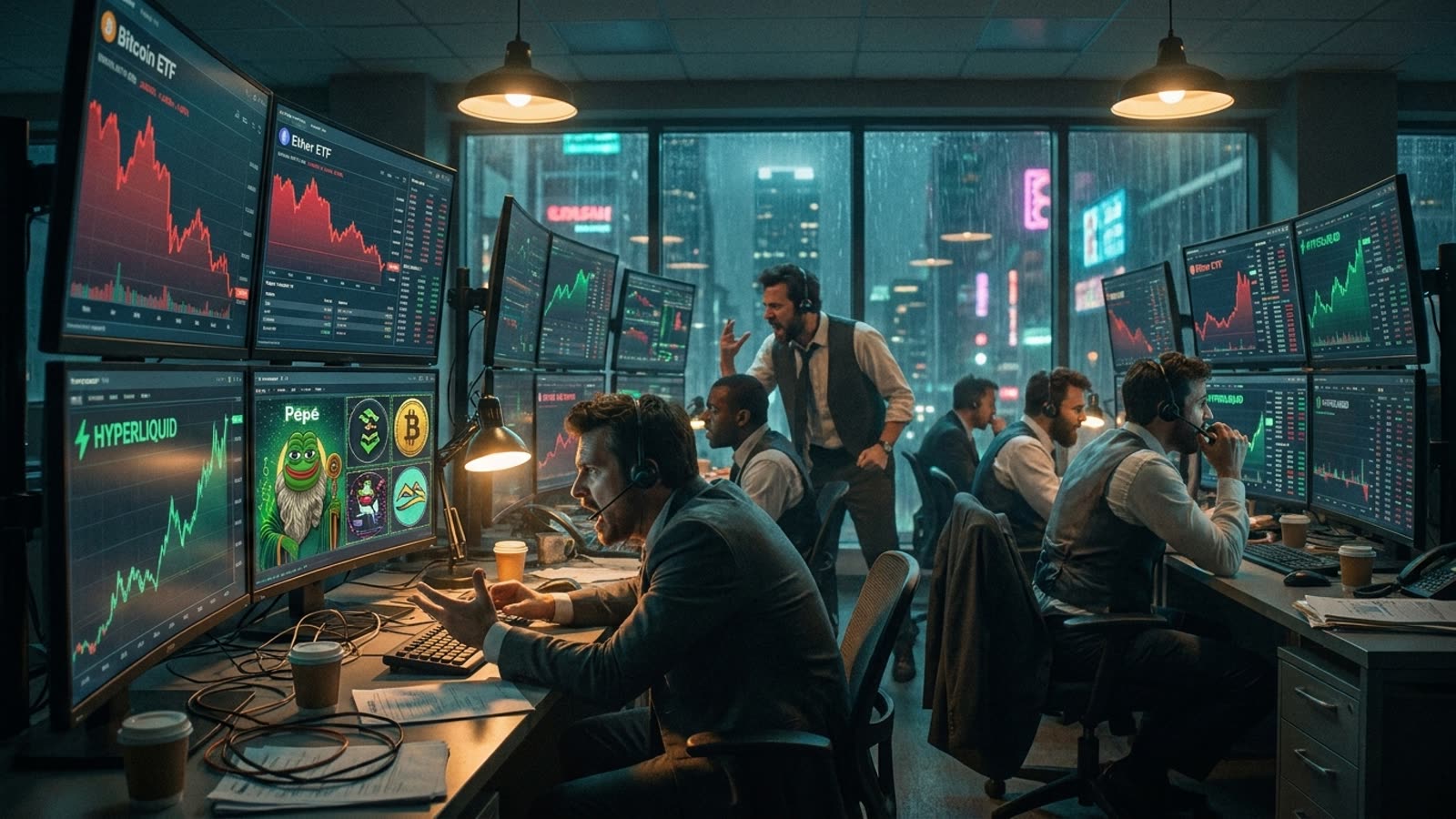 Investors are dumping Bitcoin and Ether ETFs for Hyperliquid. The rotation tells us more about market psychology than fundamentals.
