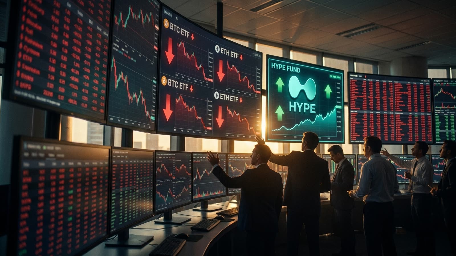 Investors are dumping Bitcoin and Ether ETFs for HYPE funds. The rotation says more about market psychology than fundamentals.