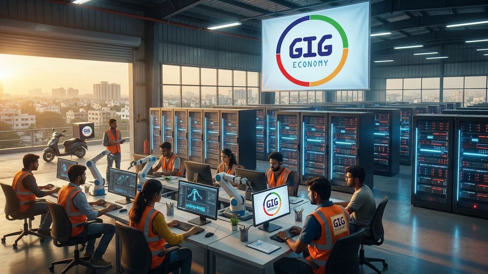 India's gig workers are now training the robots. The global AI supply chain just found its newest labor arbitrage.