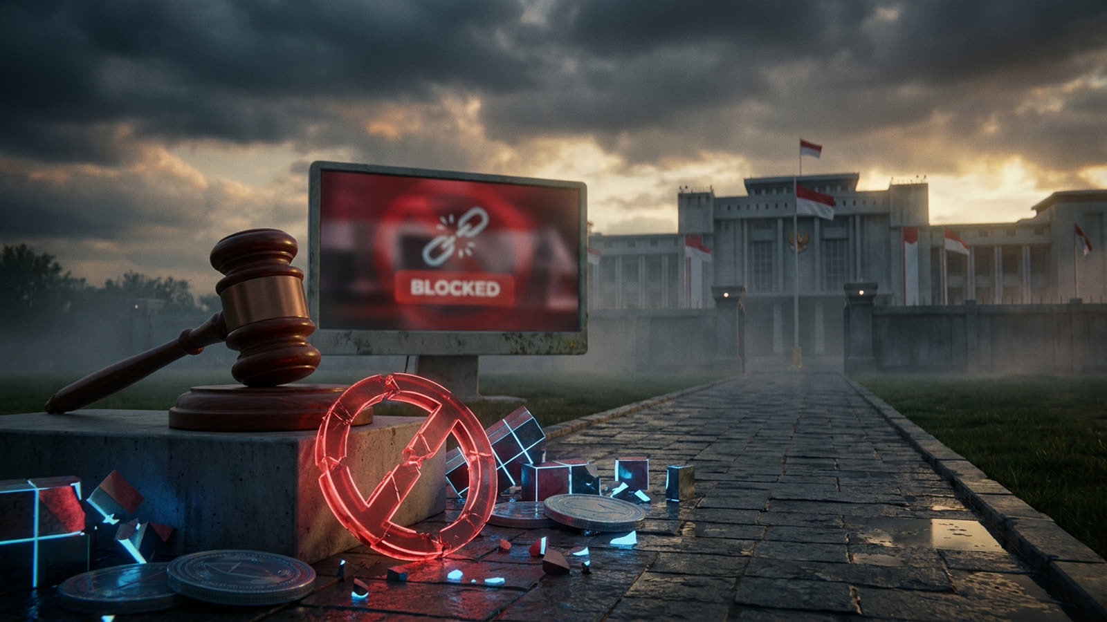Indonesia blocks Polymarket. Asia's prediction market crackdown is accelerating.