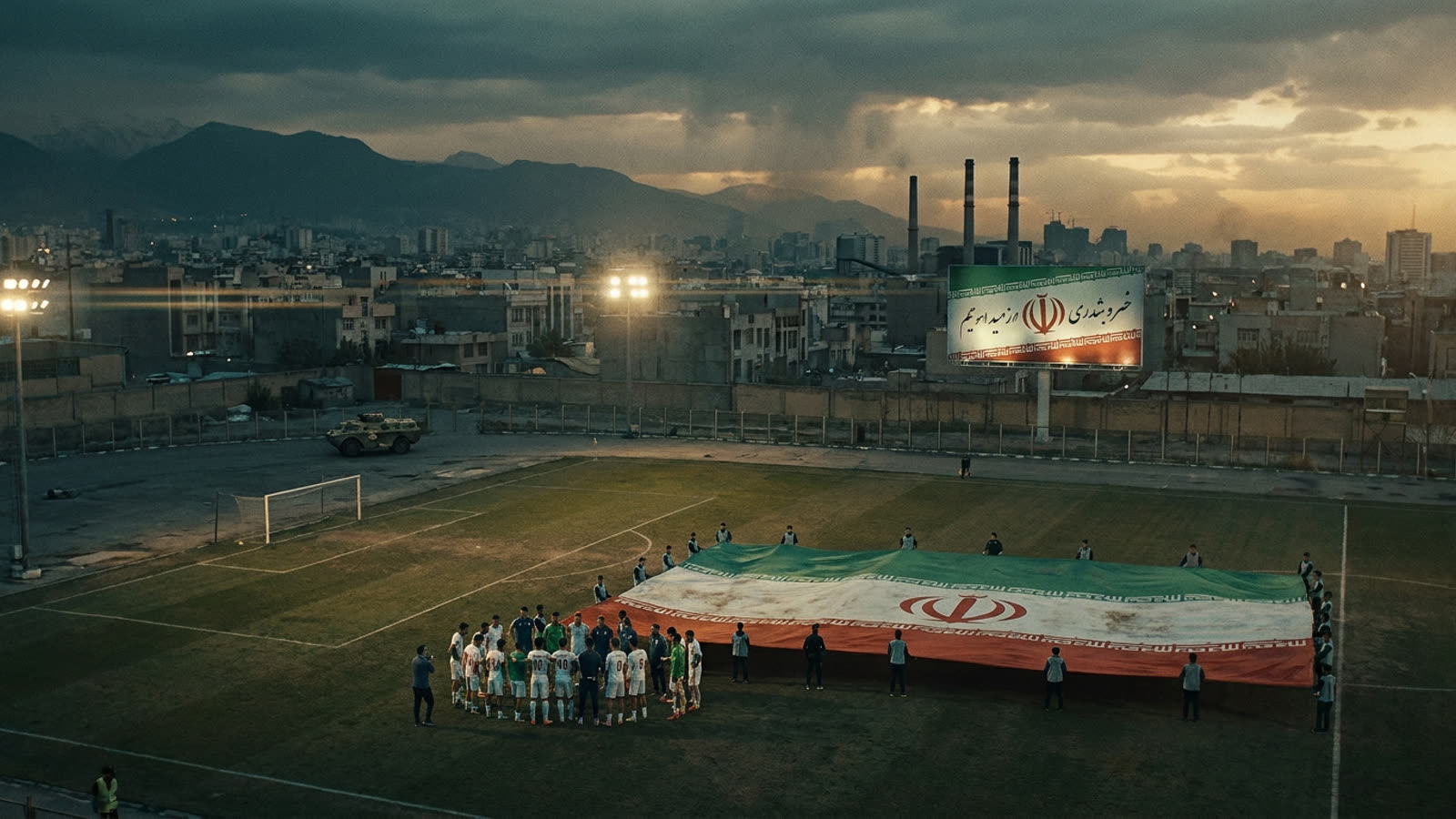 Iran's World Cup squad trains in diplomatic limbo. The beautiful game has never looked so ugly.