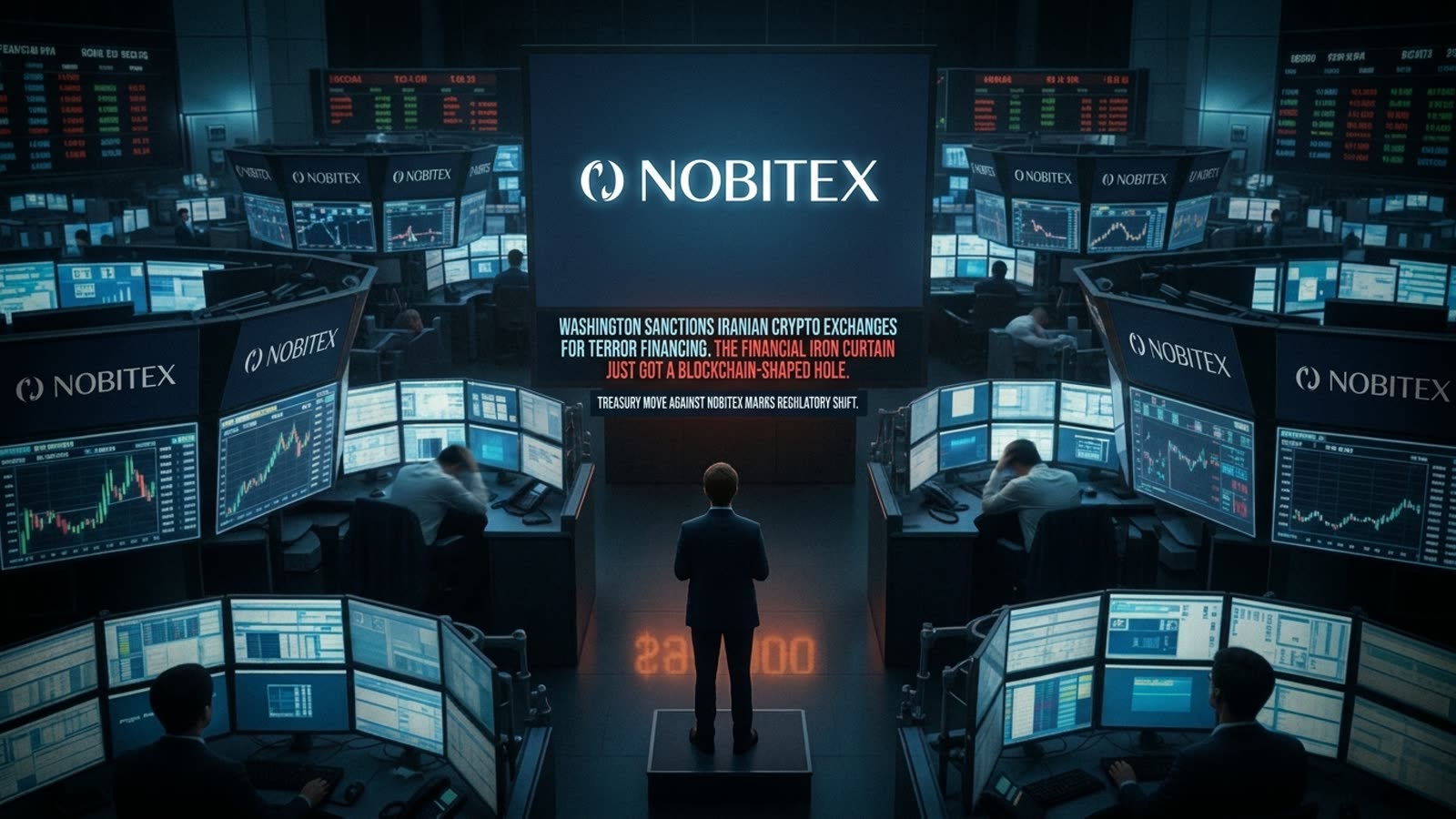 Washington sanctions Iranian crypto exchanges for terror financing. The financial iron curtain just got a blockchain-shaped hole.