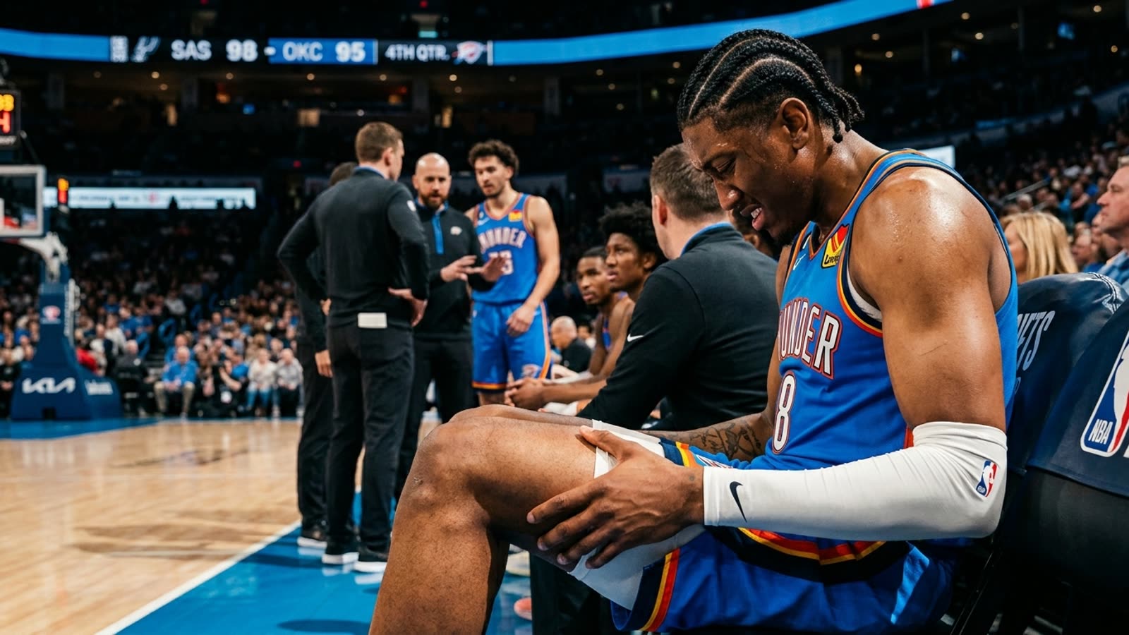 The Thunder lose Jalen Williams at the worst possible moment. Oklahoma City's championship window just got considerably narrower.