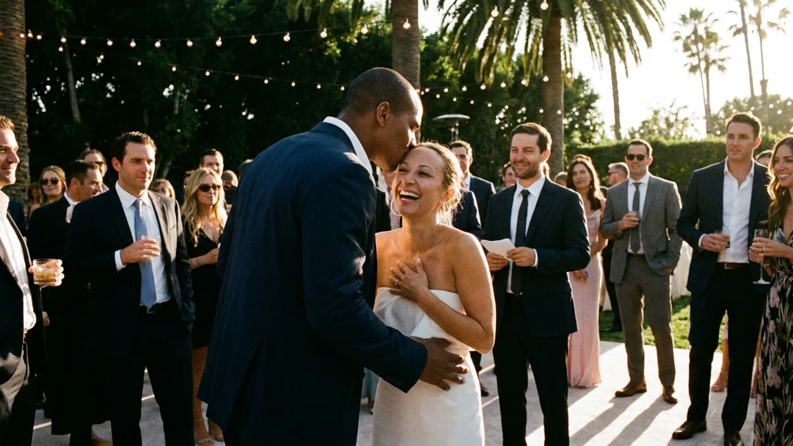 Jennifer Meyer married her new husband with her ex-husband officiating. Hollywood's most civilized divorce just got weirder.