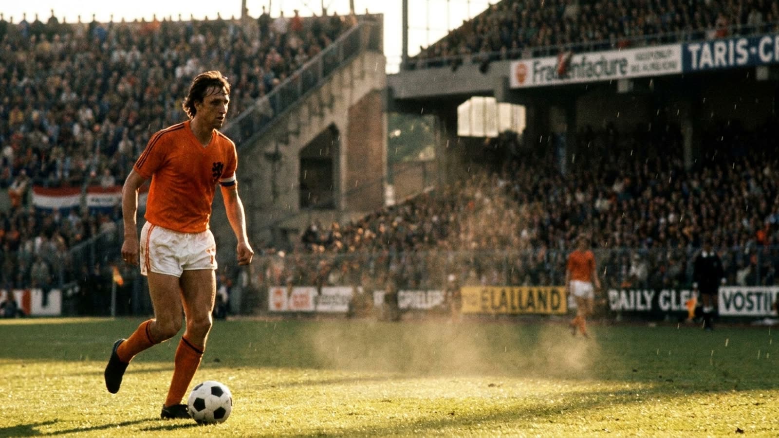 Johan Cruyff didn't just play football. He bent the sport to his imagination.