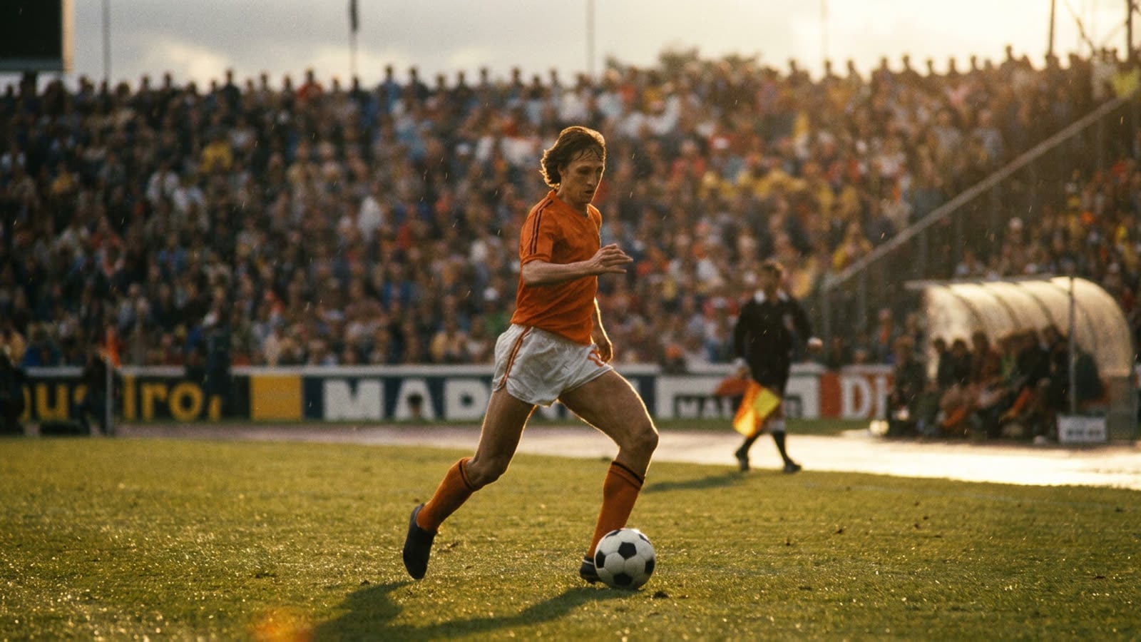 Johan Cruyff didn't just play football differently. He taught the world to think about it differently.