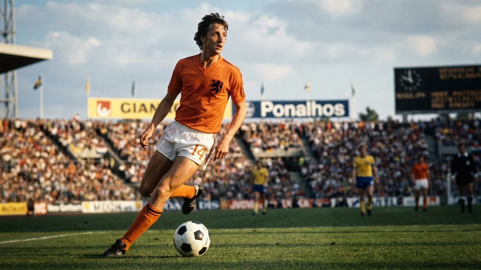 Johan Cruyff invented a feint and changed how football thinks. The turn that launched a thousand tactical revolutions.