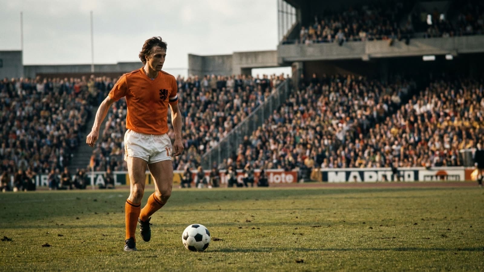 Johan Cruyff invented modern football with his body. The sport is still catching up to his mind.