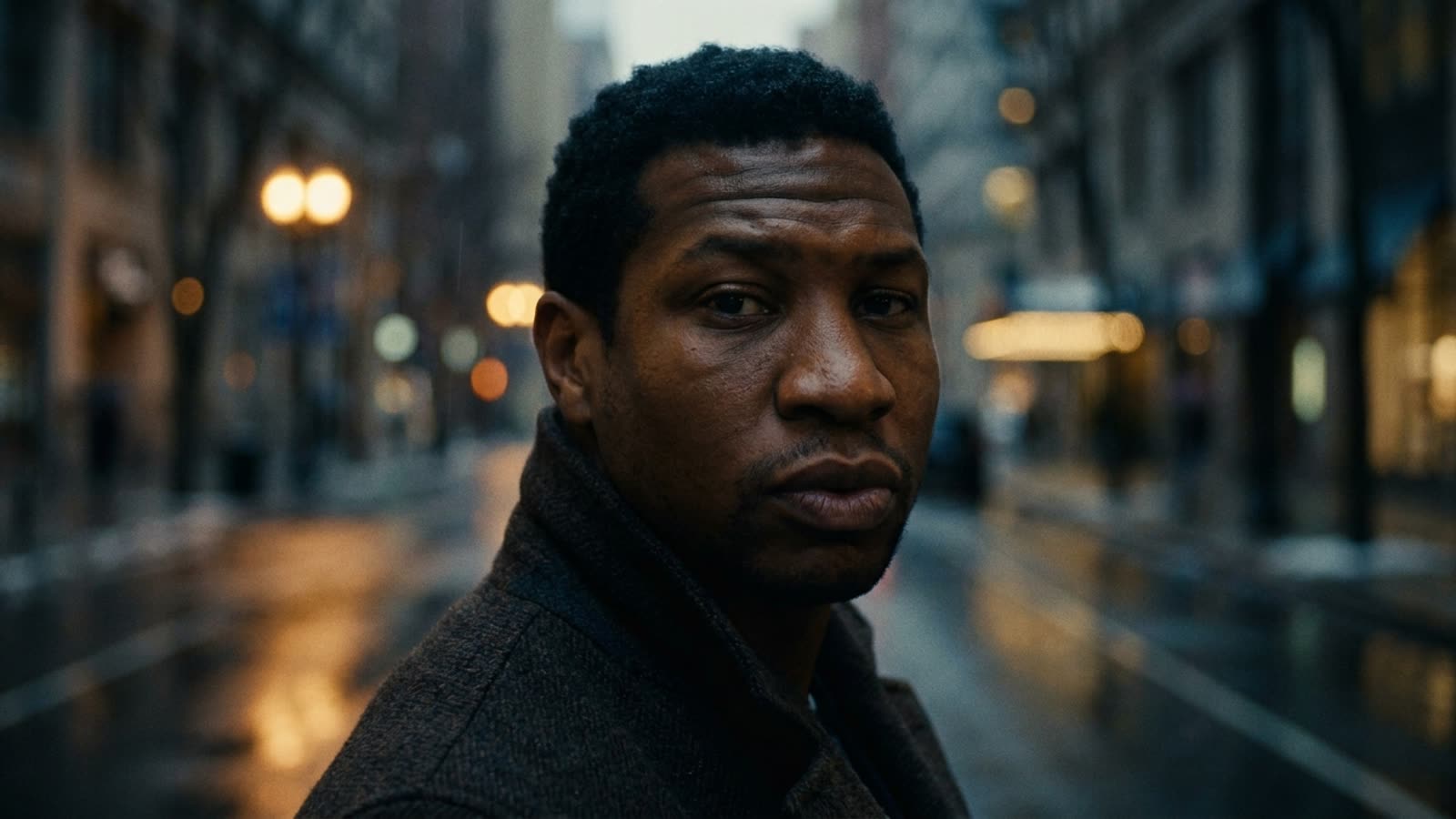 Jonathan Majors is betting on the oldest Hollywood playbook. Meagan Good is the co-signer.