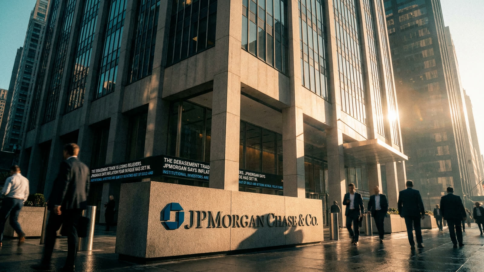 The debasement trade is losing believers. JPMorgan says inflation fear fatigue has set in.