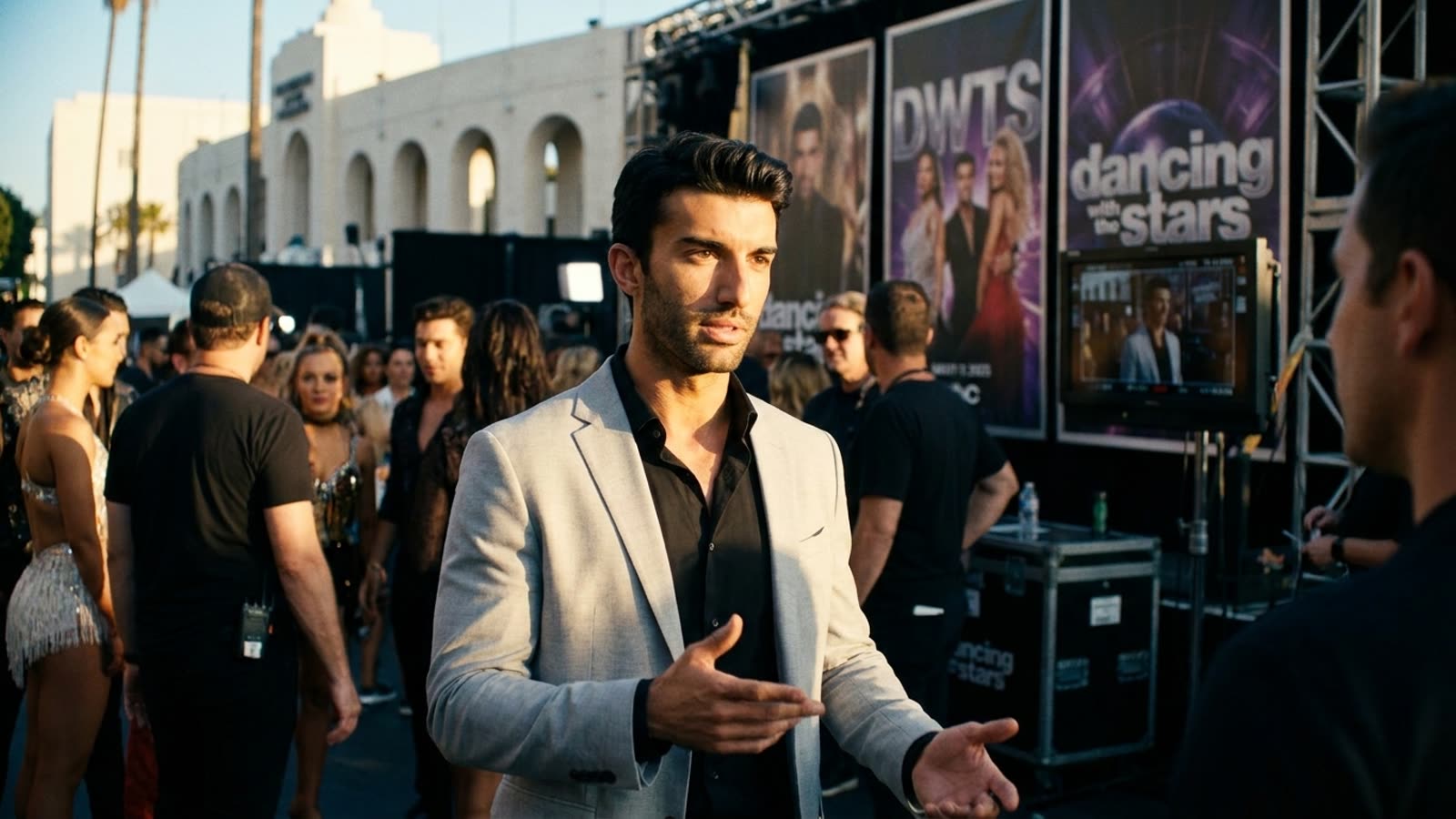Justin Baldoni resurfaces at Dancing With the Stars. Hollywood's memory is shorter than a rumba.